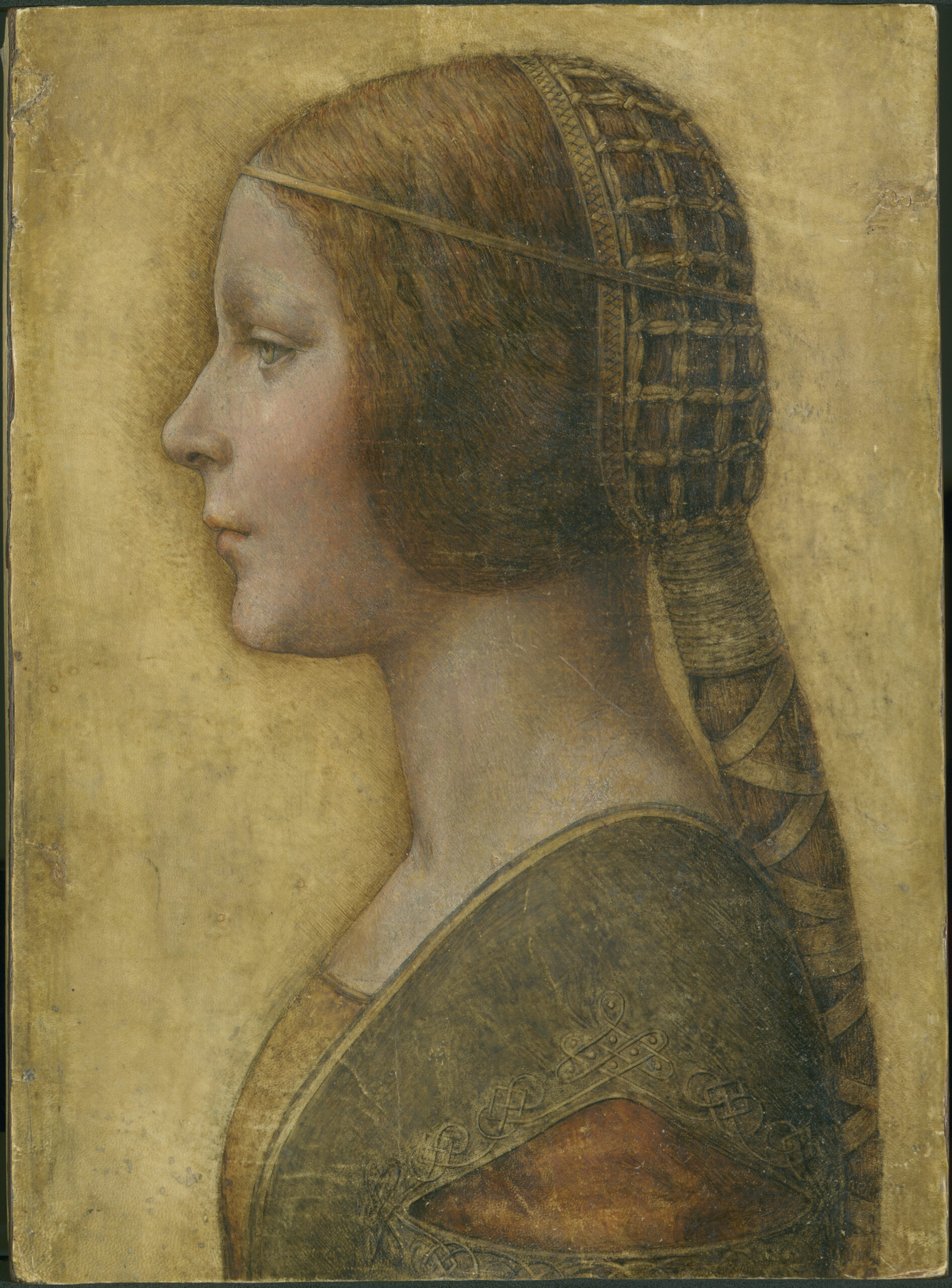 Portrait of a young Lady by Leonardo da Vinci